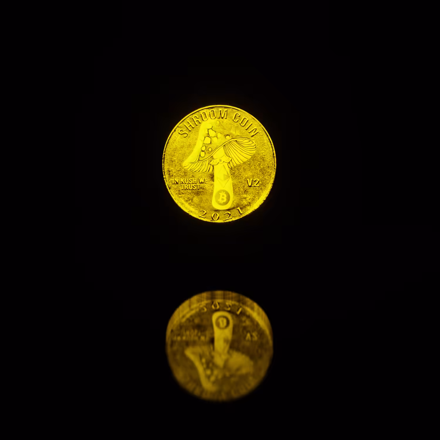 SHROOM COIN DROP #01 by KUSHNADAS MetaMushrooms