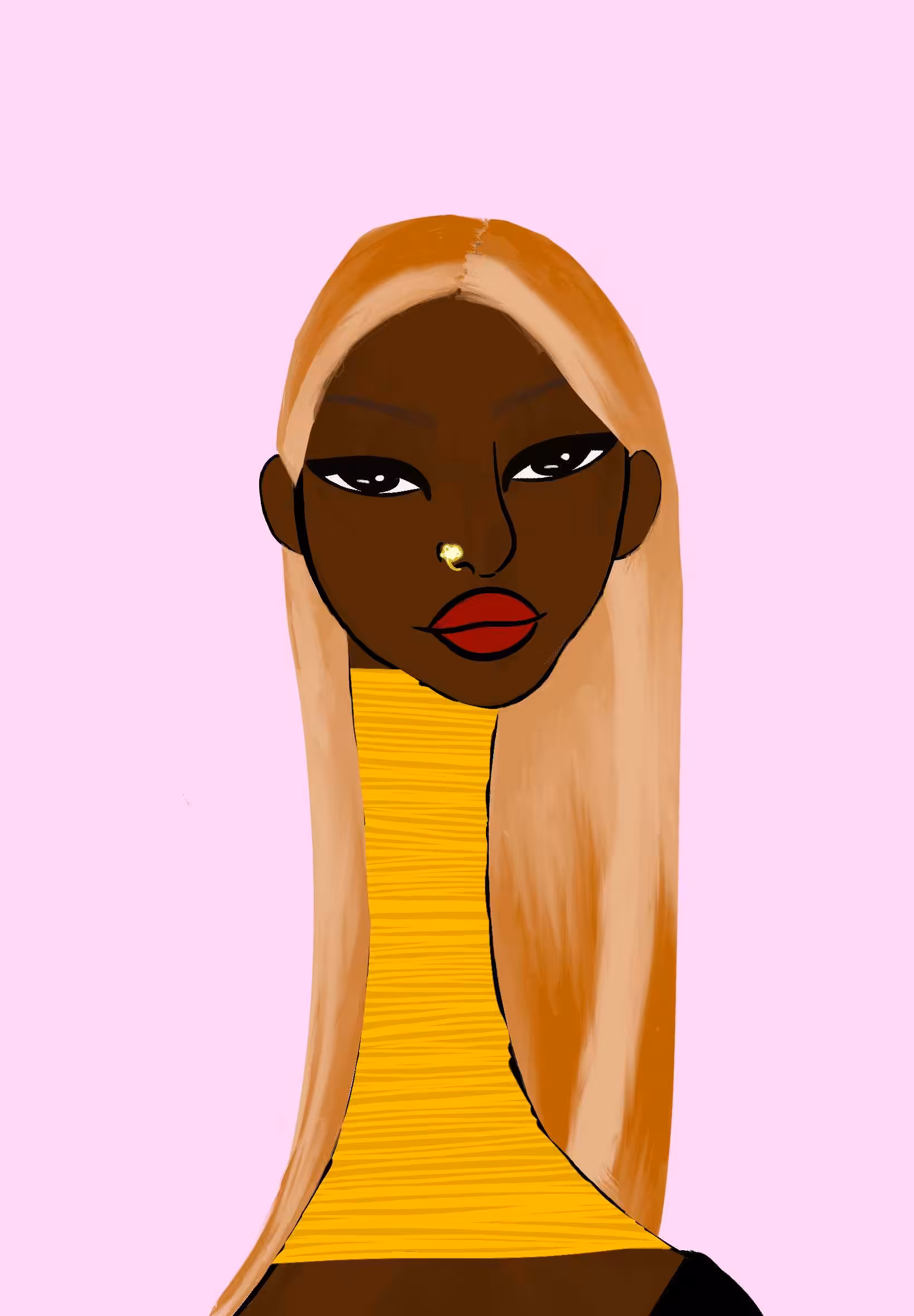 Long Neckie Ladies: Long Neckie Lady #338