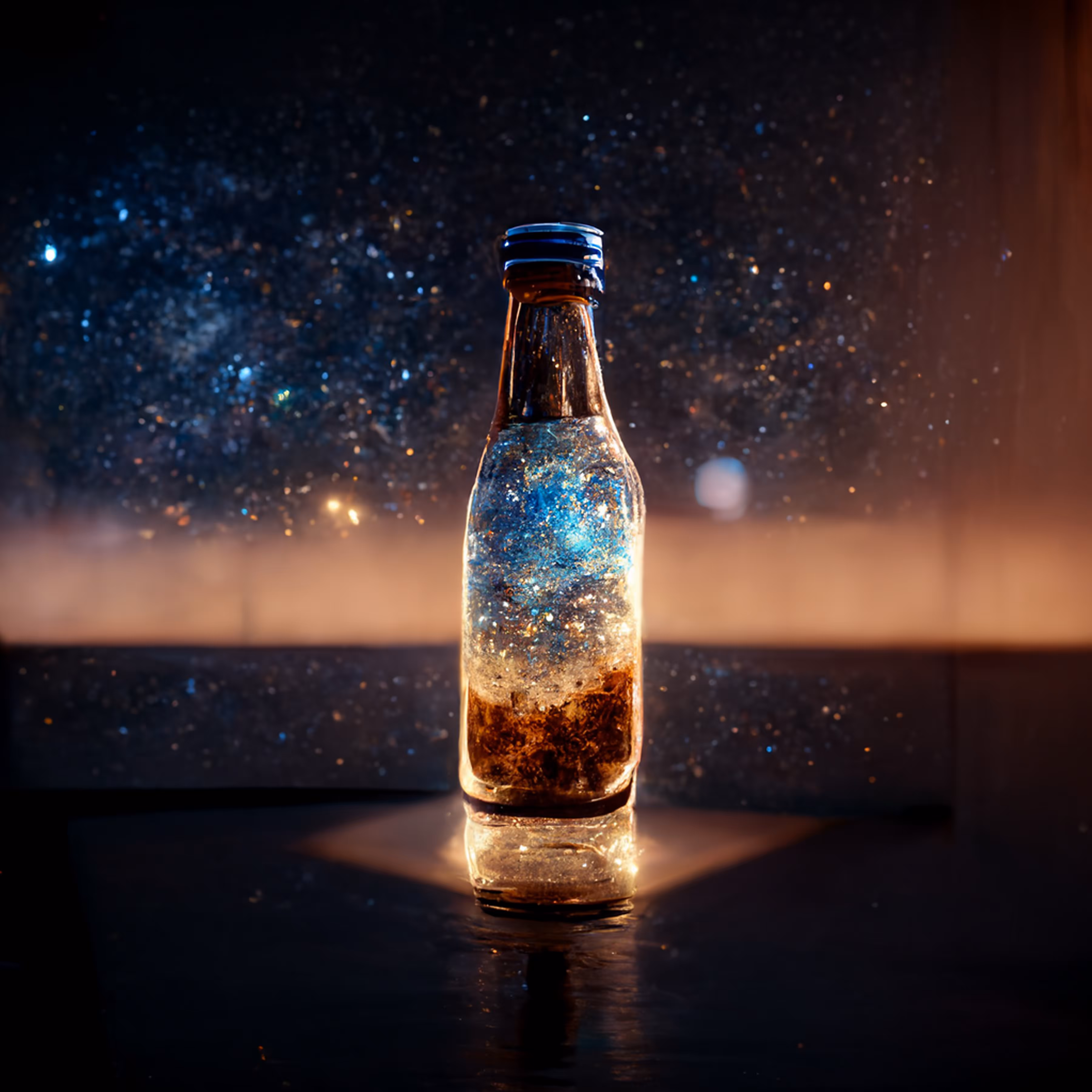 AI Milky Way in a Bottle By SOLLOG