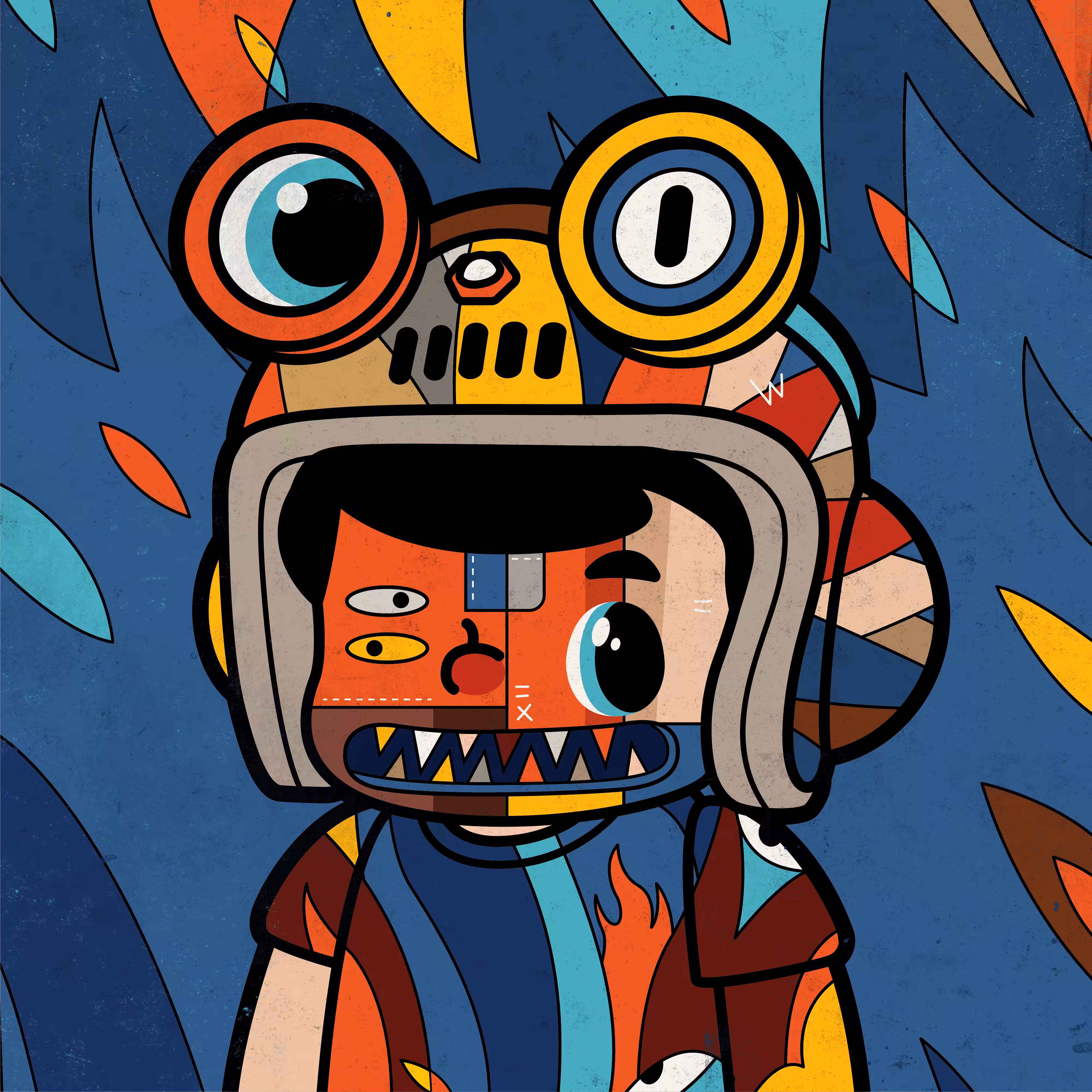 owangeboy and frens #130 - repus boy #339 by Kong Andri