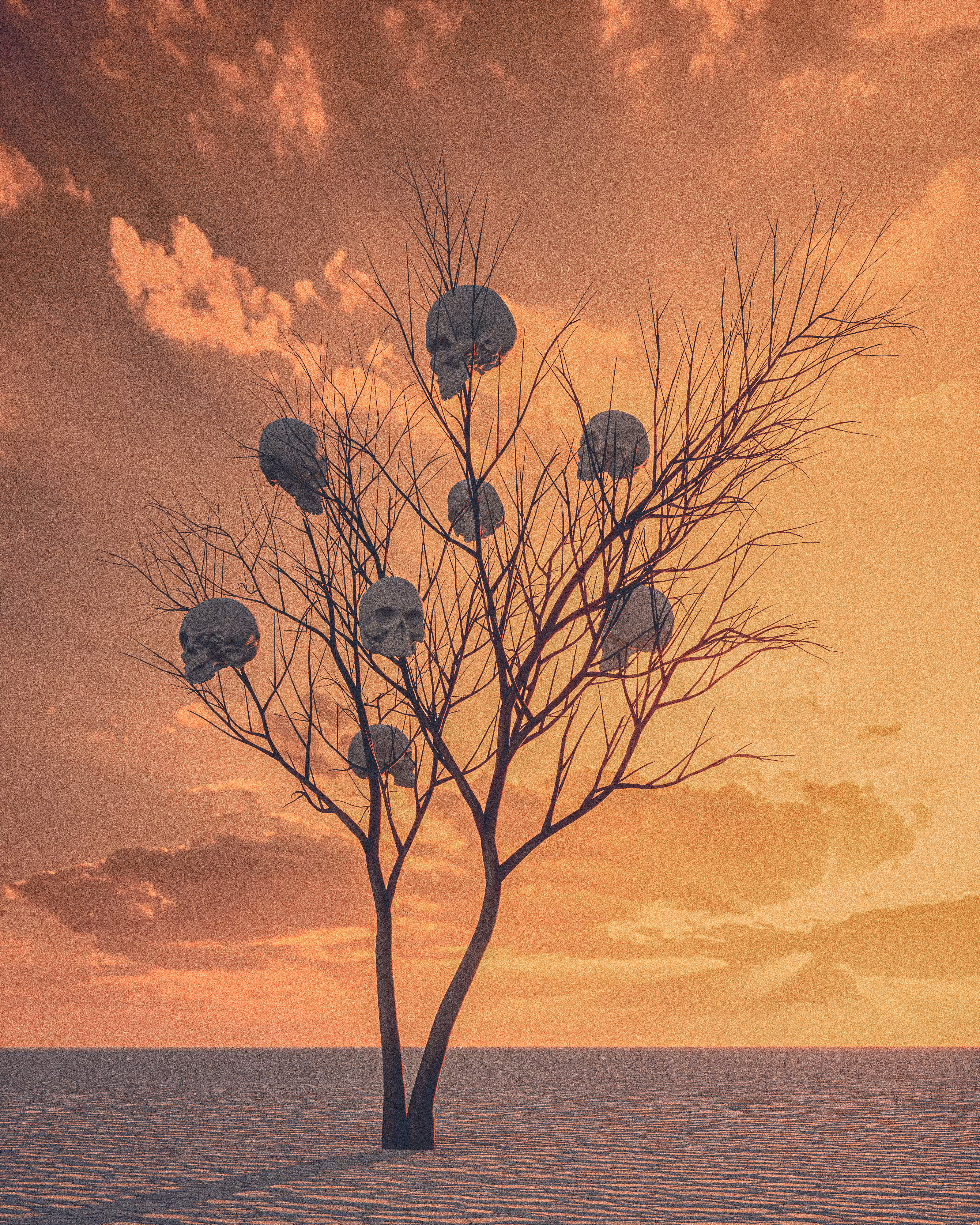 Skulls Tree
