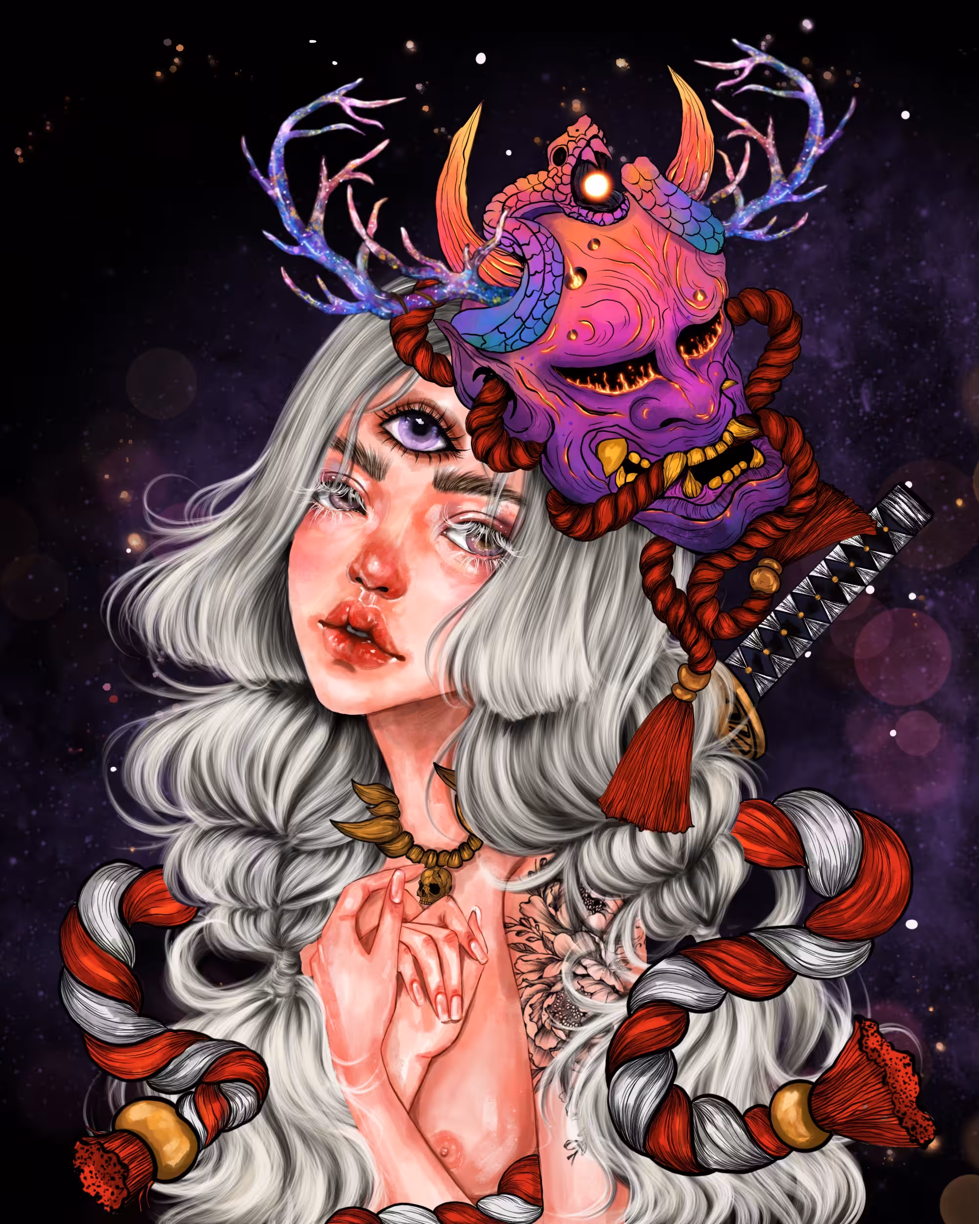 Geisha warrior #012