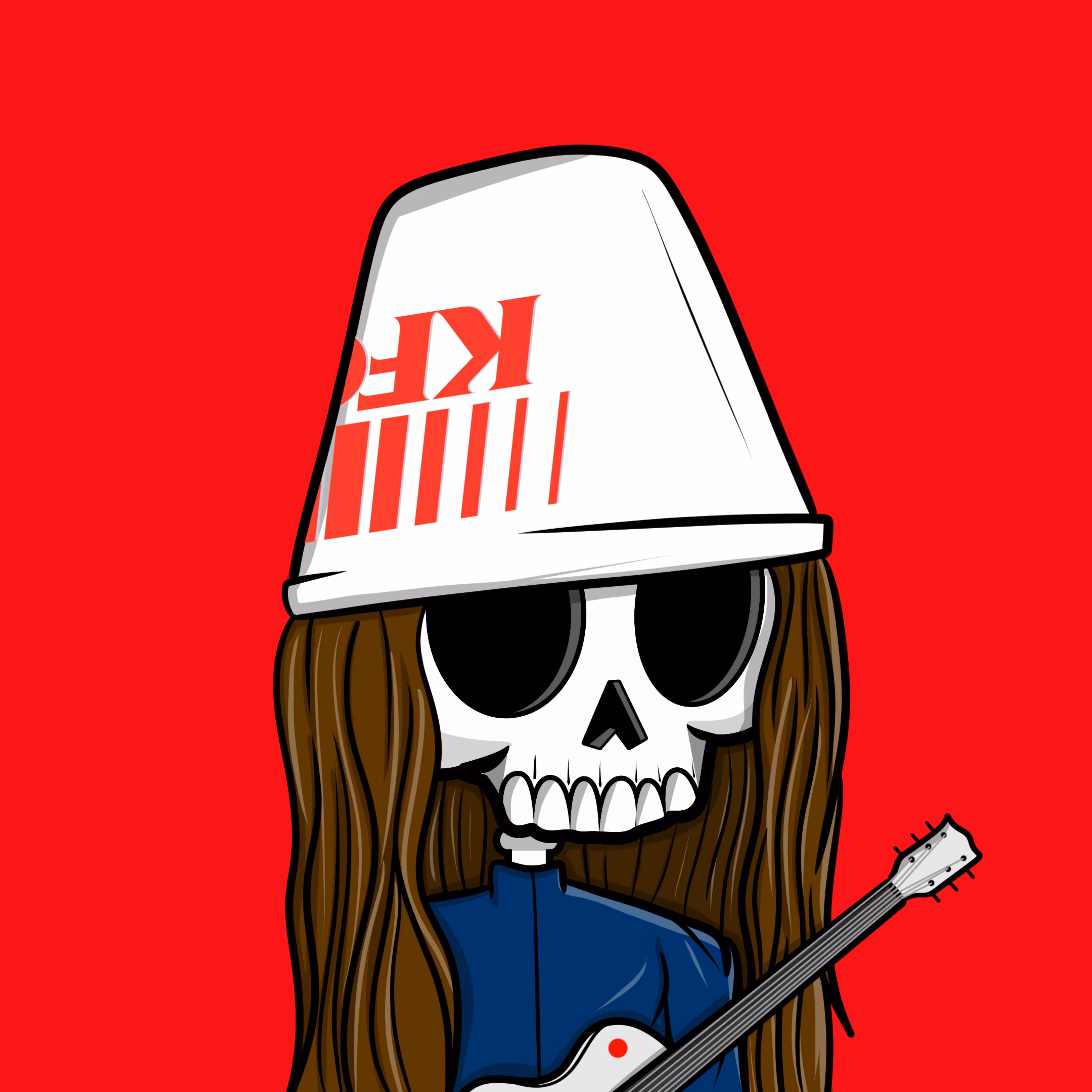 Edgar The Skeleton - Buckethead #336
