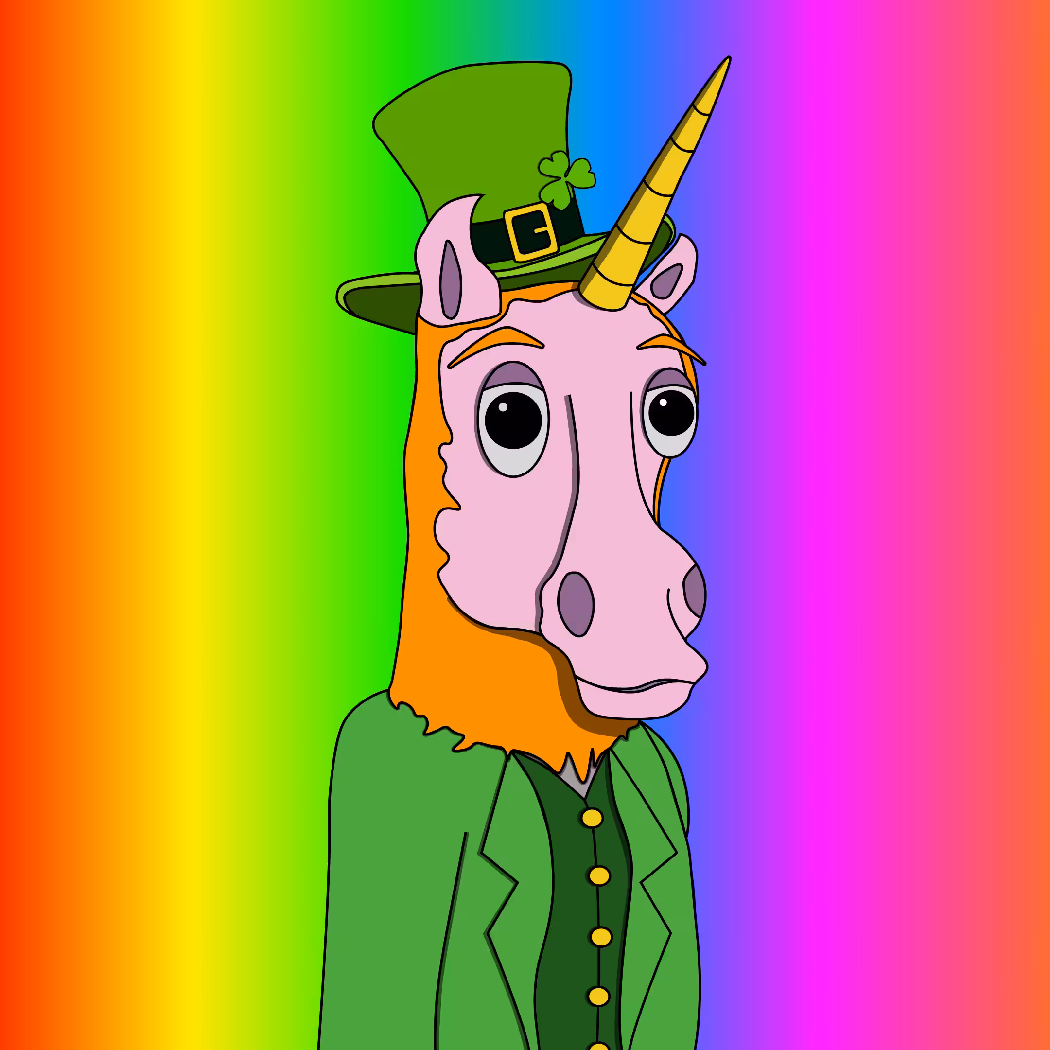 Awesome Unicorn - Leprechaun #009