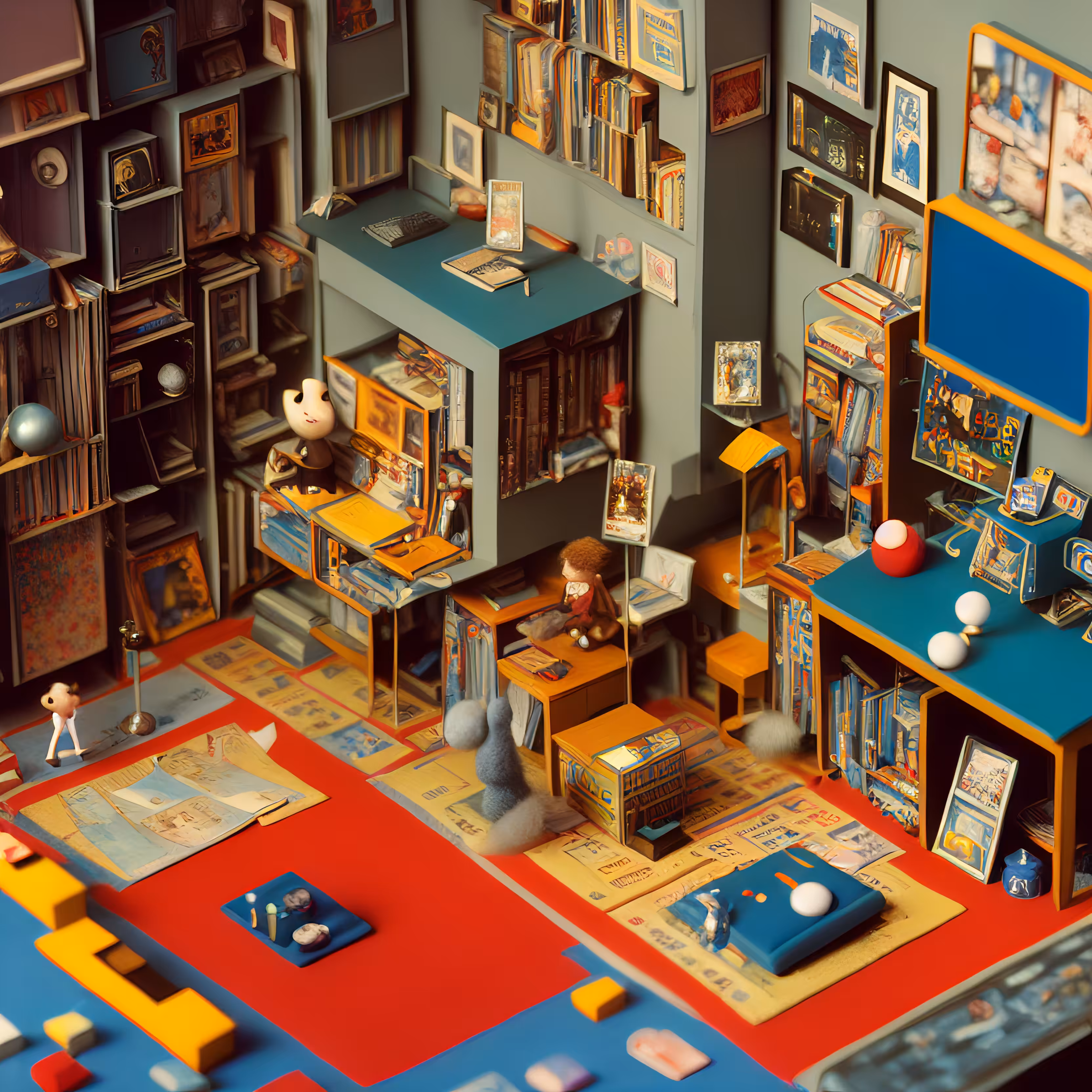 A READING ROOM FOR FLUFFERS