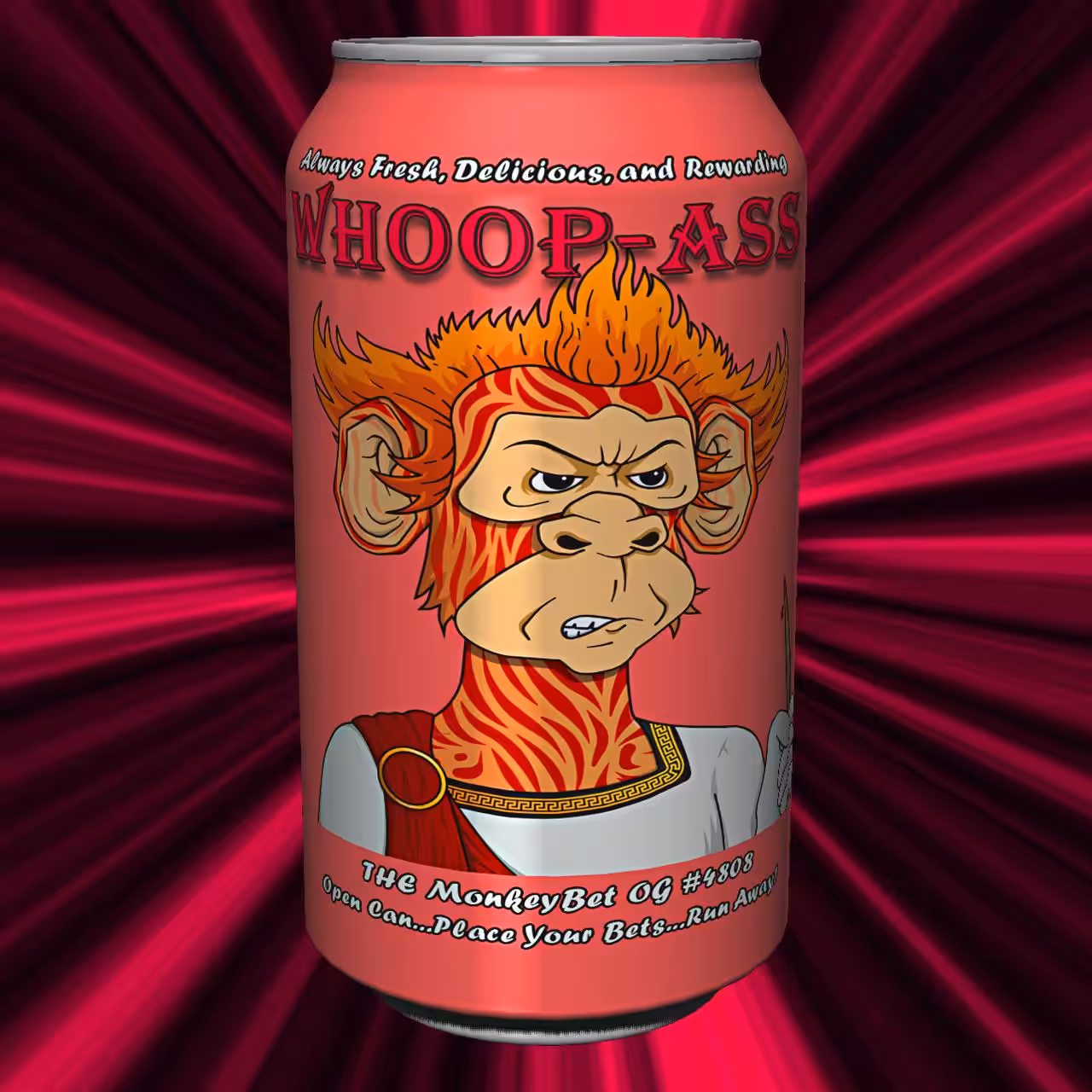 MonkeyBet Dao WHOOP-ASS Can #4808