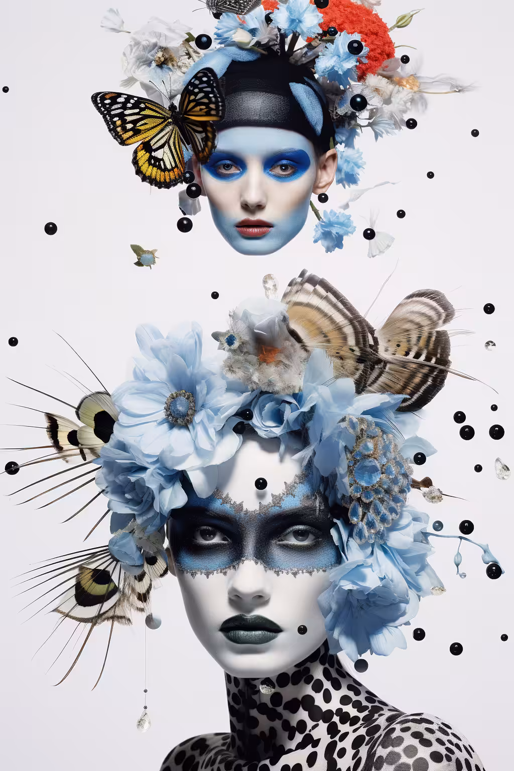 Intuitive Blossoms: Masked Reflections