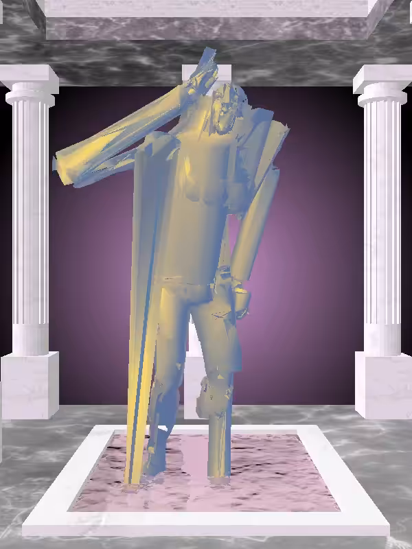 HeavenComputer: The Arguing Sunlit Cobalt Man #3731