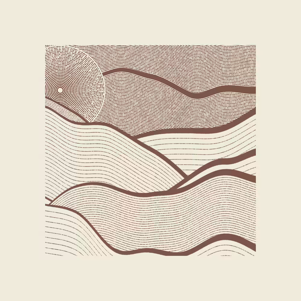 One color sketch #27