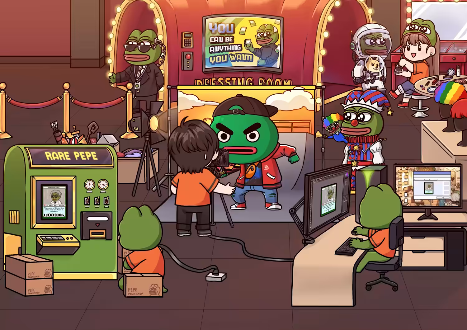 Origin of Pepe Card