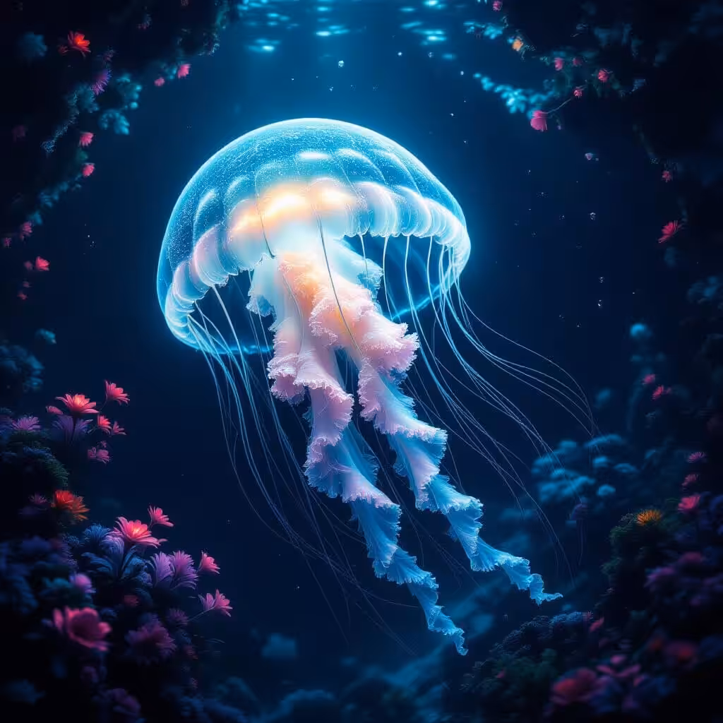 NightCafe Creations: Jellyfish 5