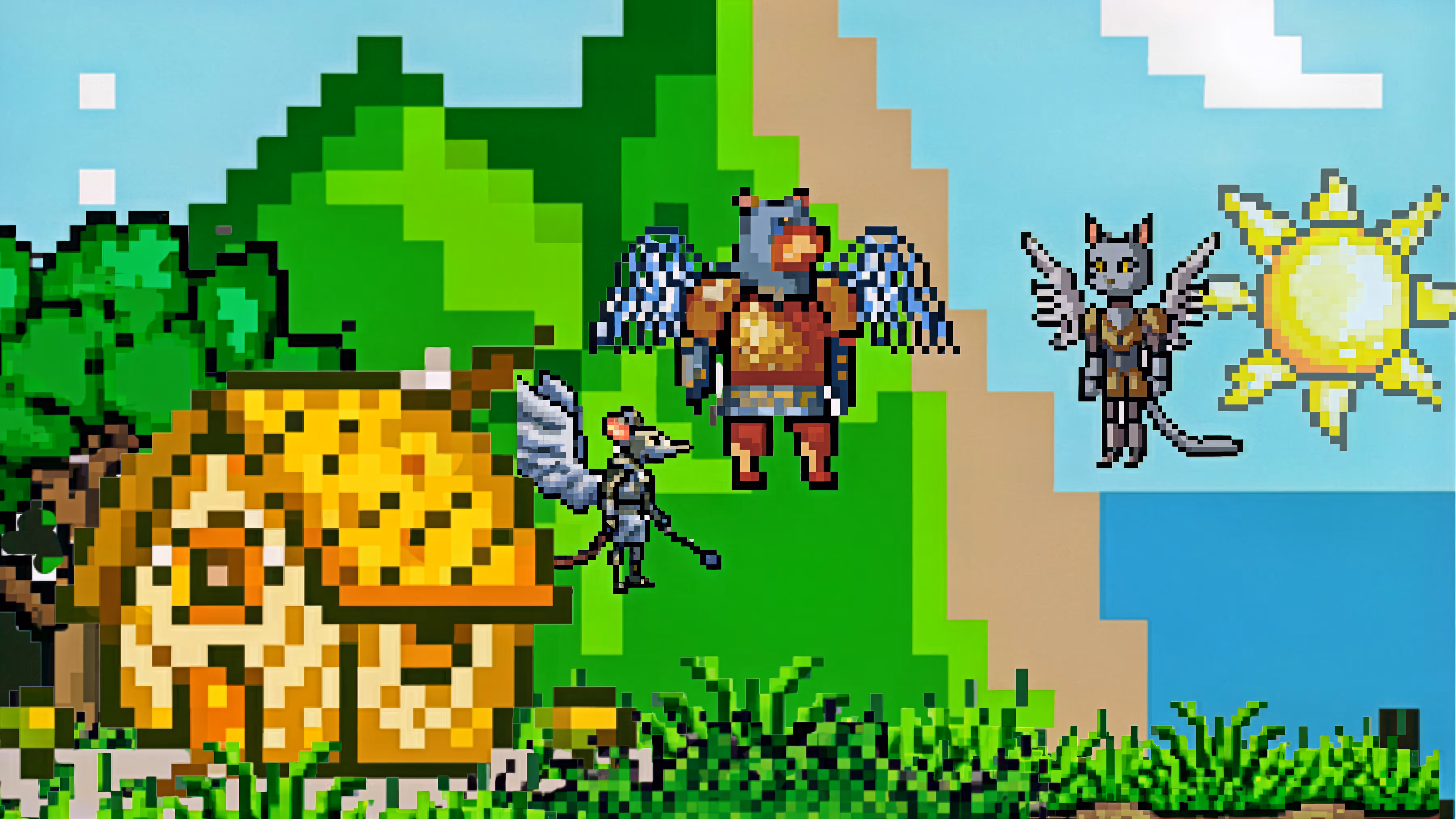 Light Dimension Creatures: A Meeting