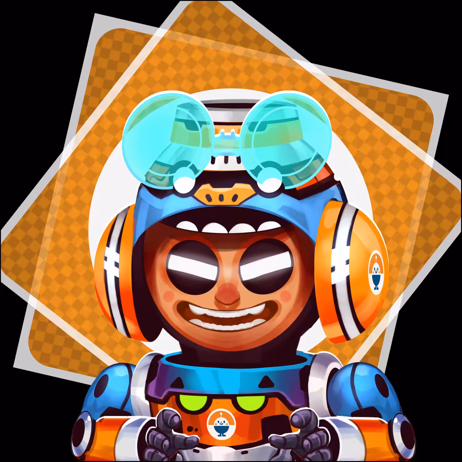 owangeboy and frens #92 - cyborg boy by Iamtaqin