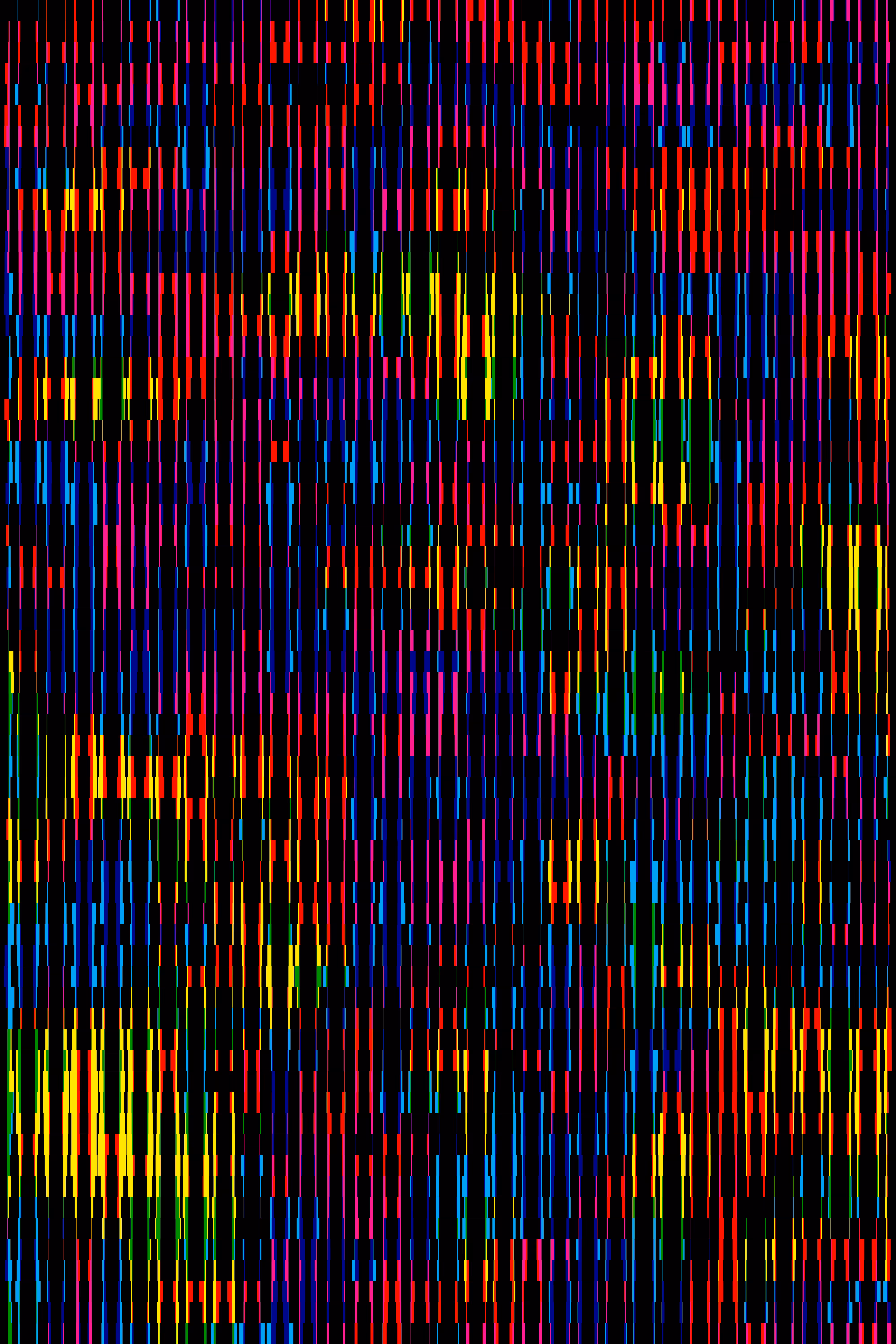 Three lines. Three Colours #15