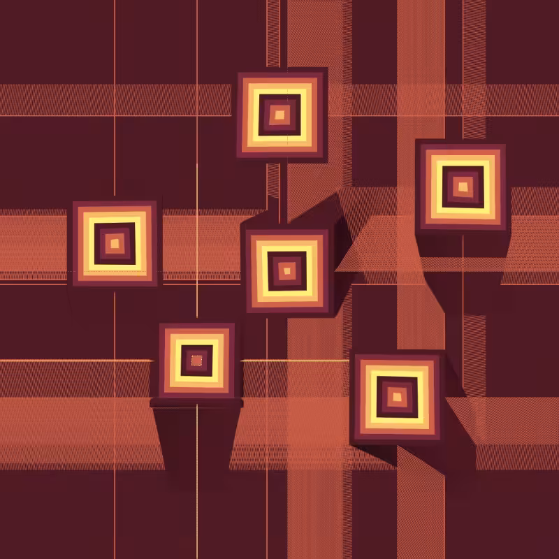 Living Squares Study I #9
