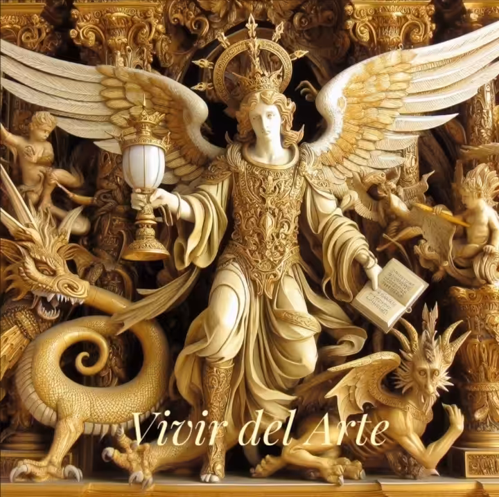 Año del Dragón: Ángel y Dragón
