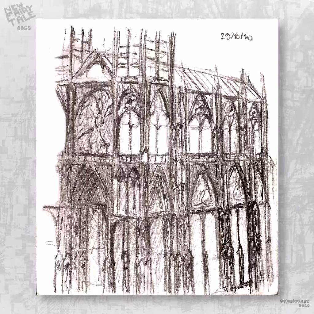 Cathedral in Sketchbook 0059