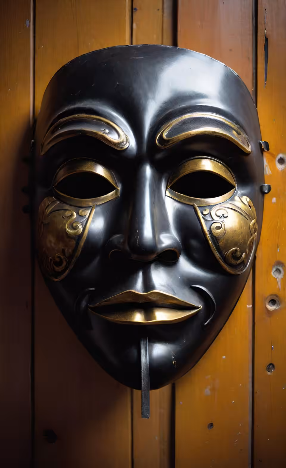 mask "calmness"
