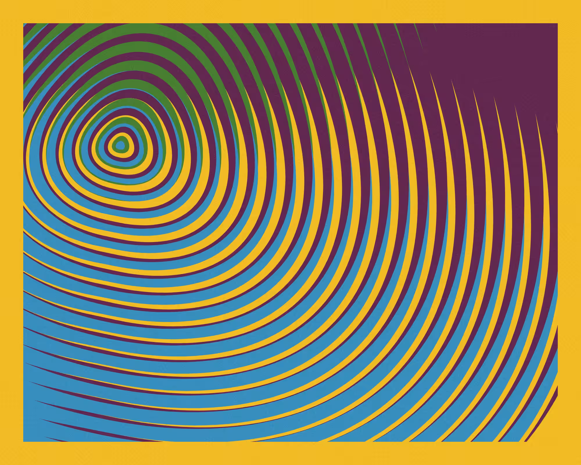 Alternating bands of color #122