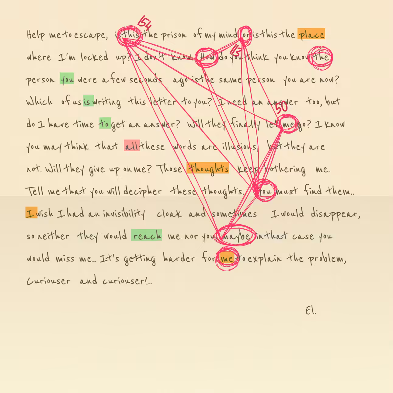 Conspiracy Theory Vol.2: a letter #37
