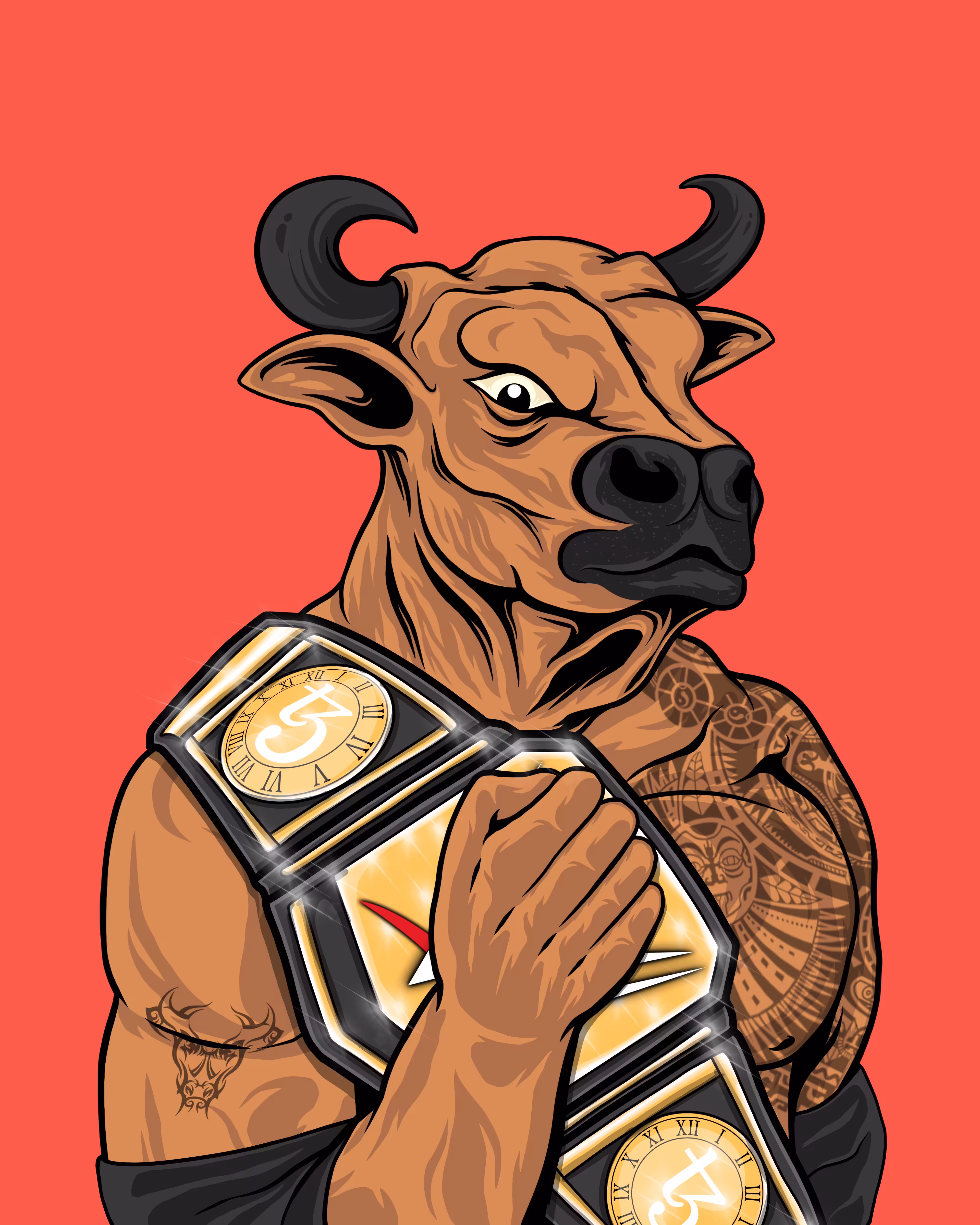 Madurese Cattle Rock WWE #016