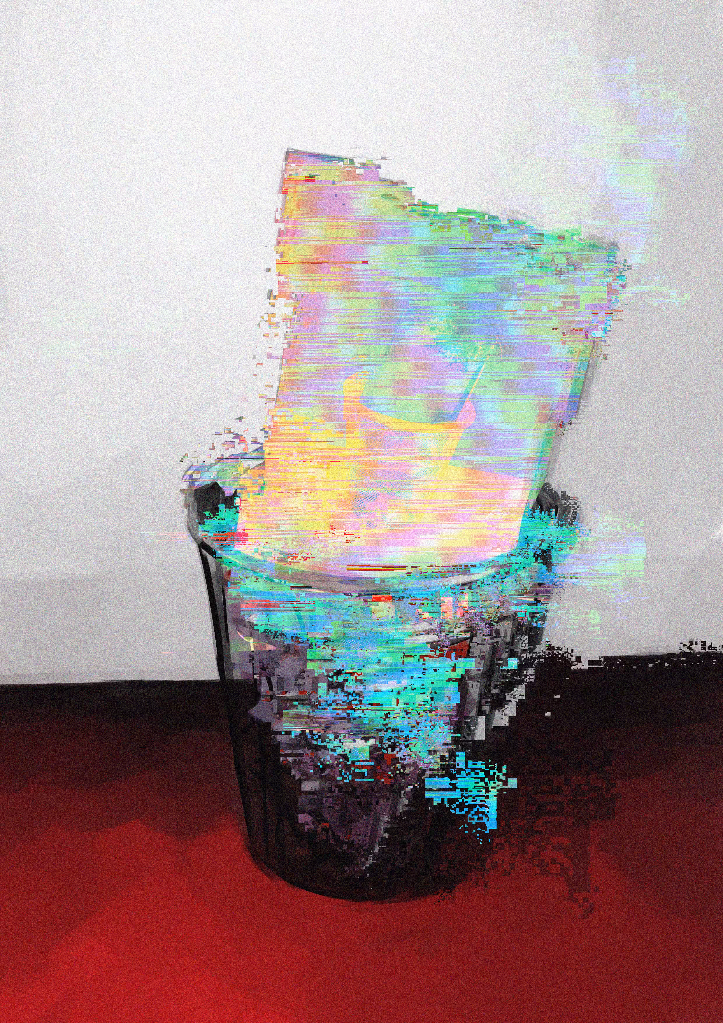 a moment to appreciate the art in the trash