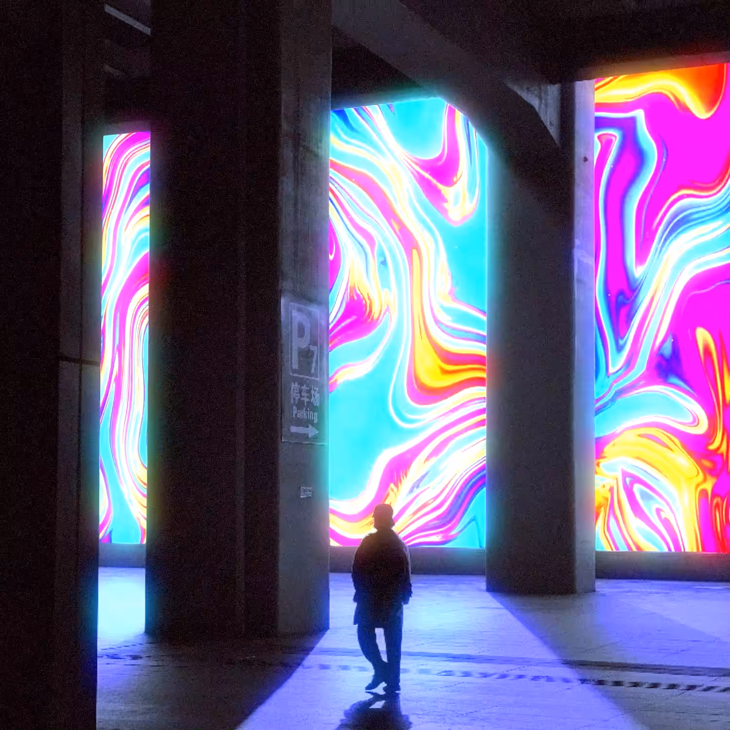 psychedelic walk