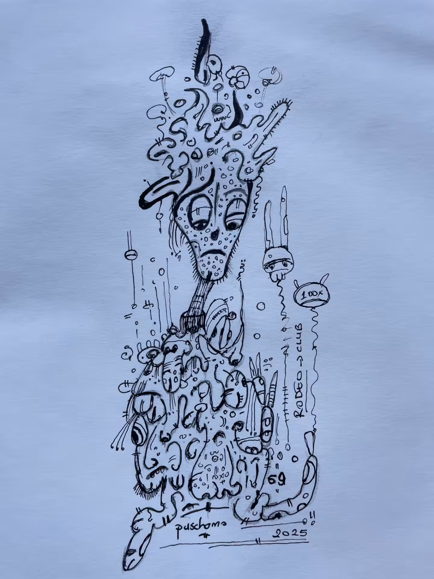 Sketchbook guy 01 / Bullish ?