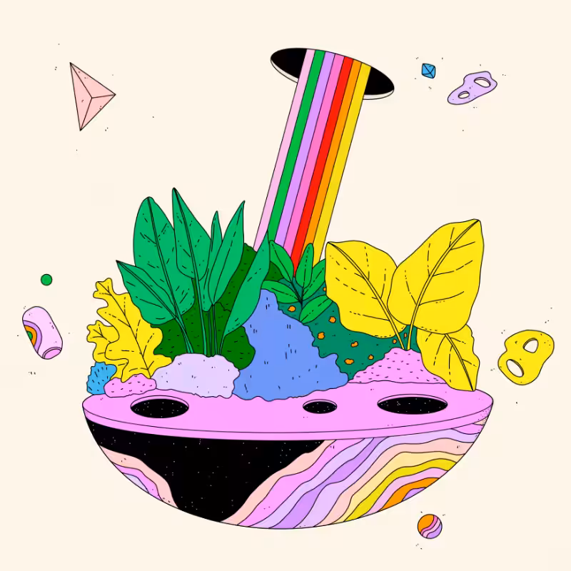🌈🌴🪐 #137