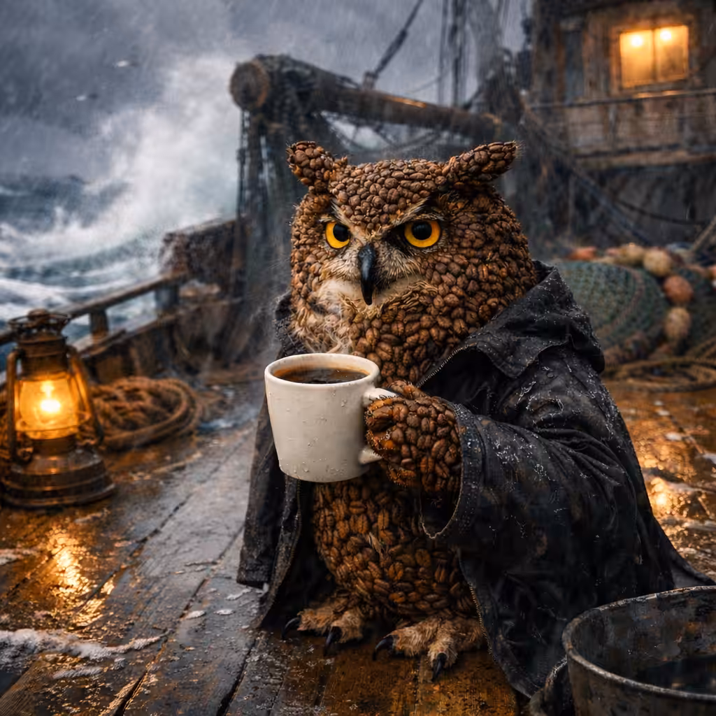Coffee Owl 008