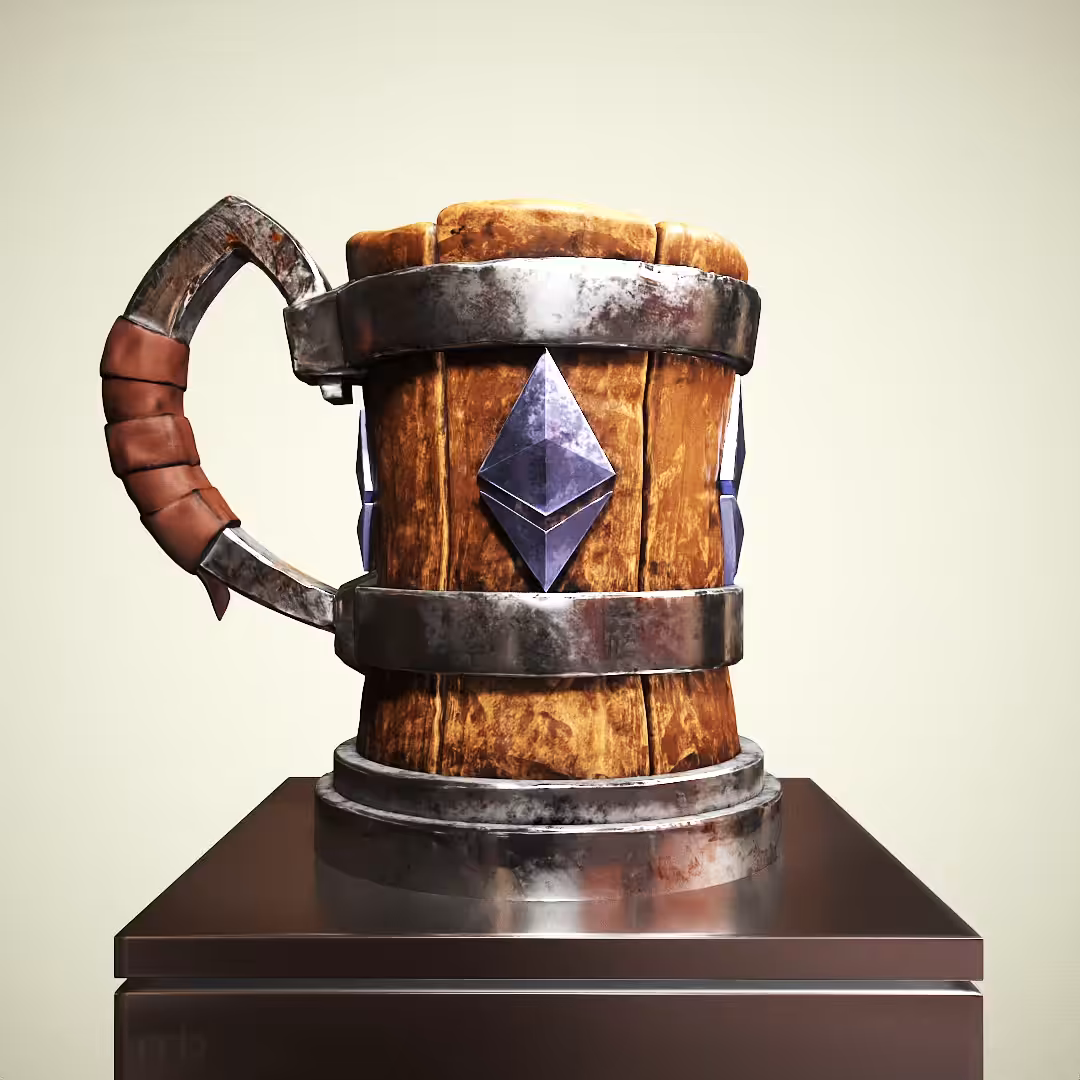 Powders • Ethereum Beer Mug • 01