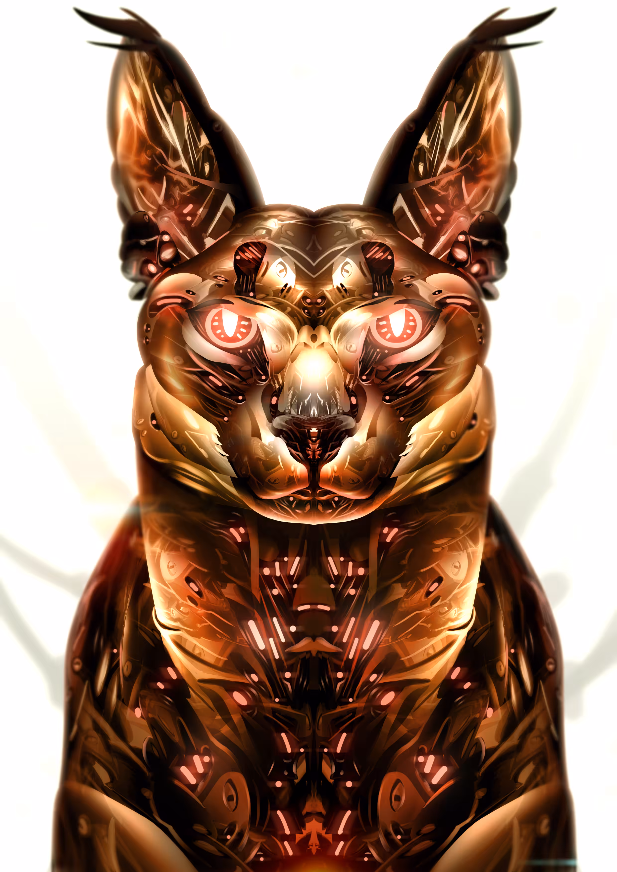 CYBORG CARACAL CAT #033