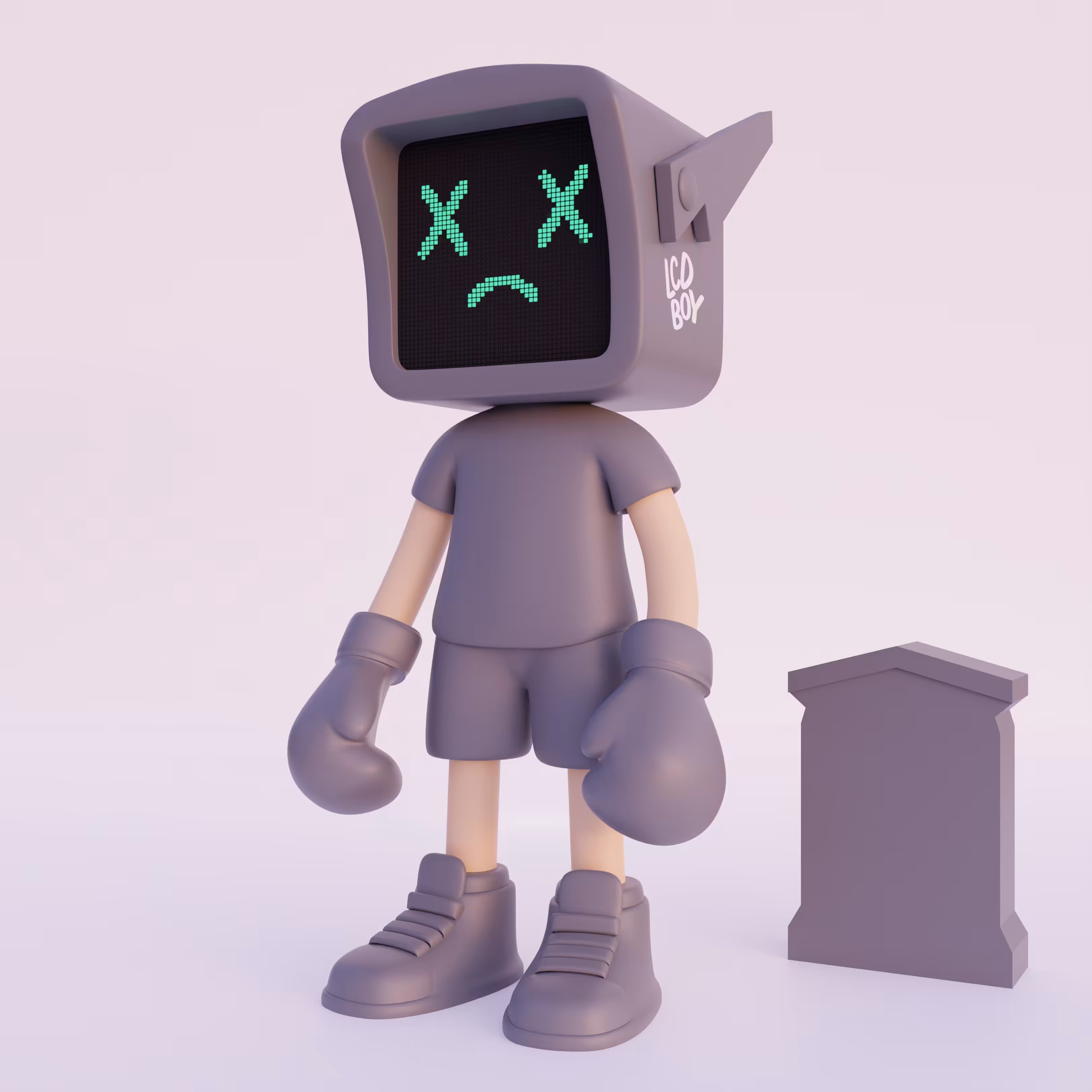 LCD BOY (grave) #144