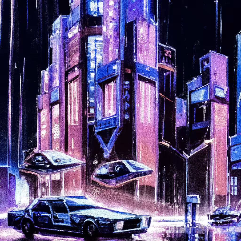 Stormy Night in L.A. 2046