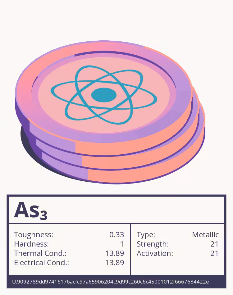 As₃ molecule