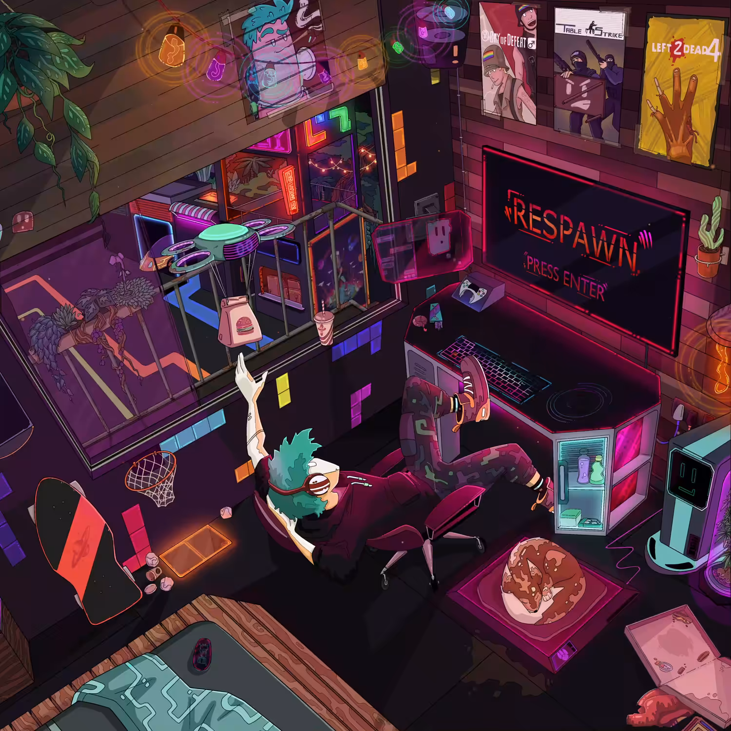WAGMI room #1 Cyber PC gamer