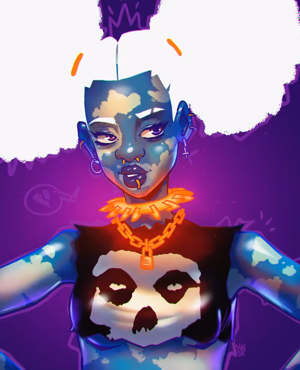 The Black Punk Queen #1