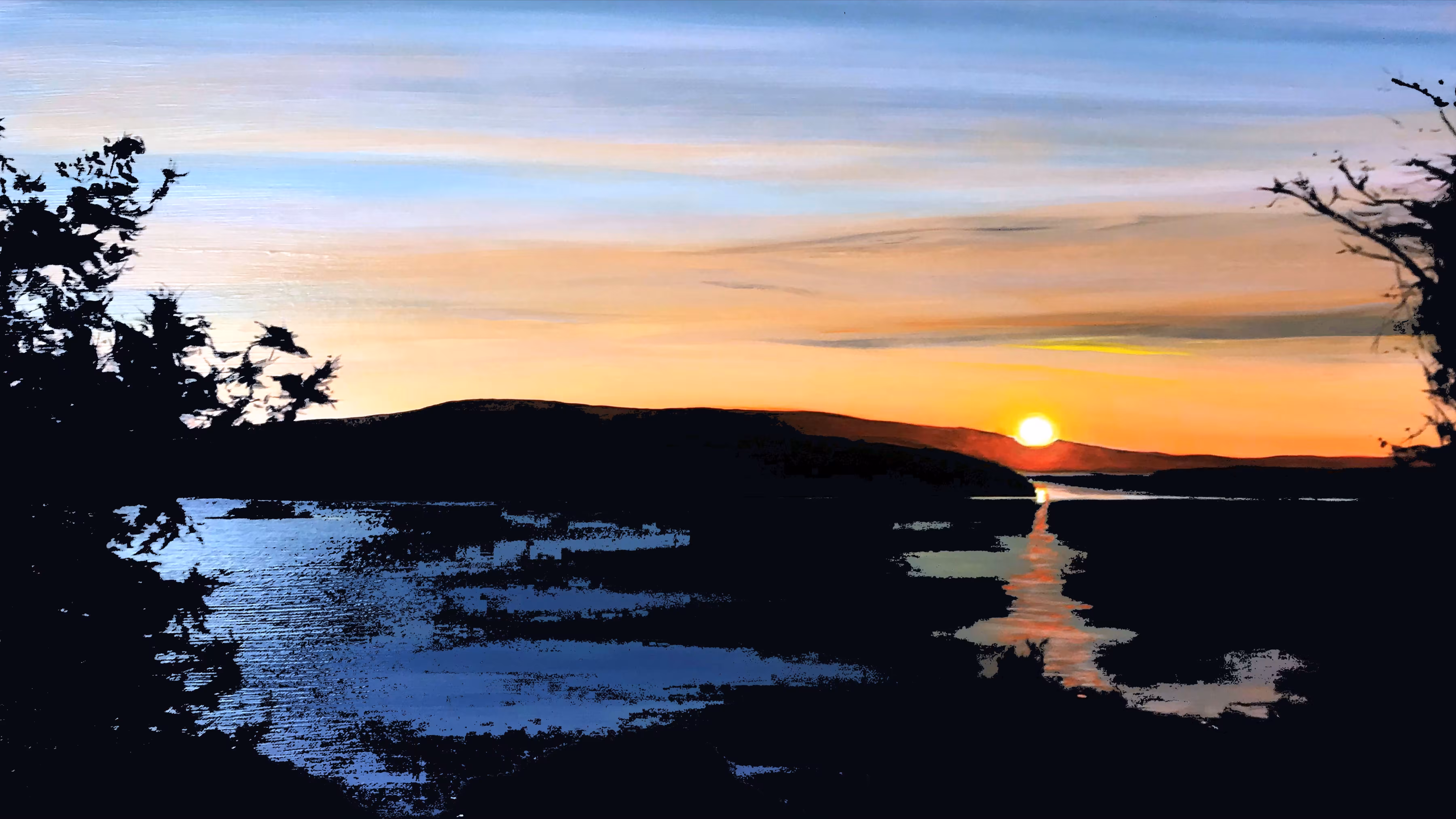 Breaking Dawn Lough Corrib