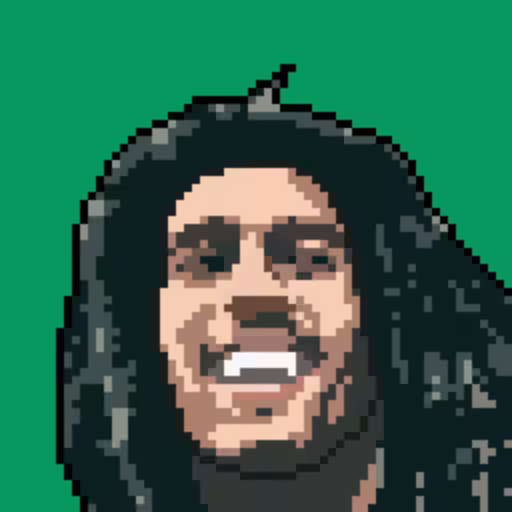 PopMask #111 - Crypto Bob Marley 1