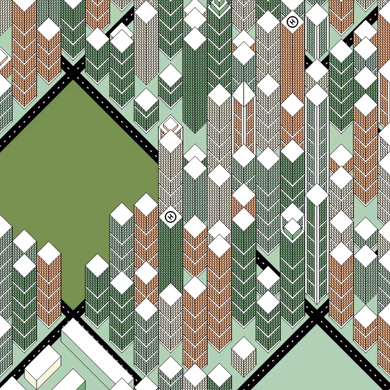 A City from Above #27