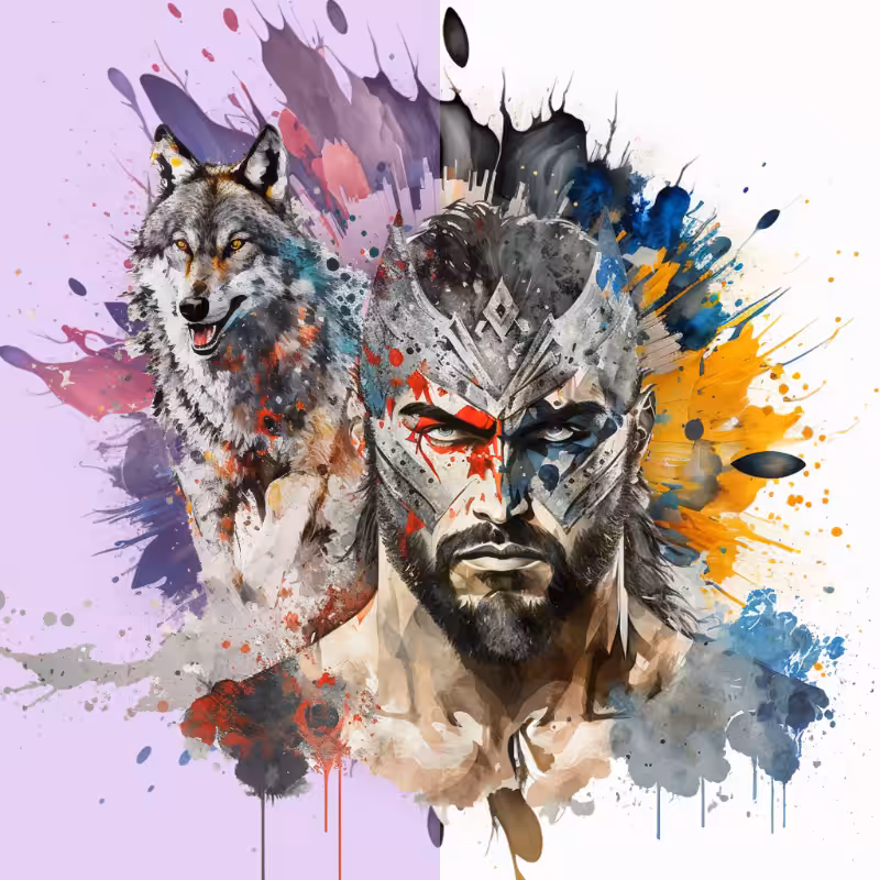 The Wolf and The Wrestler Bloke #10
