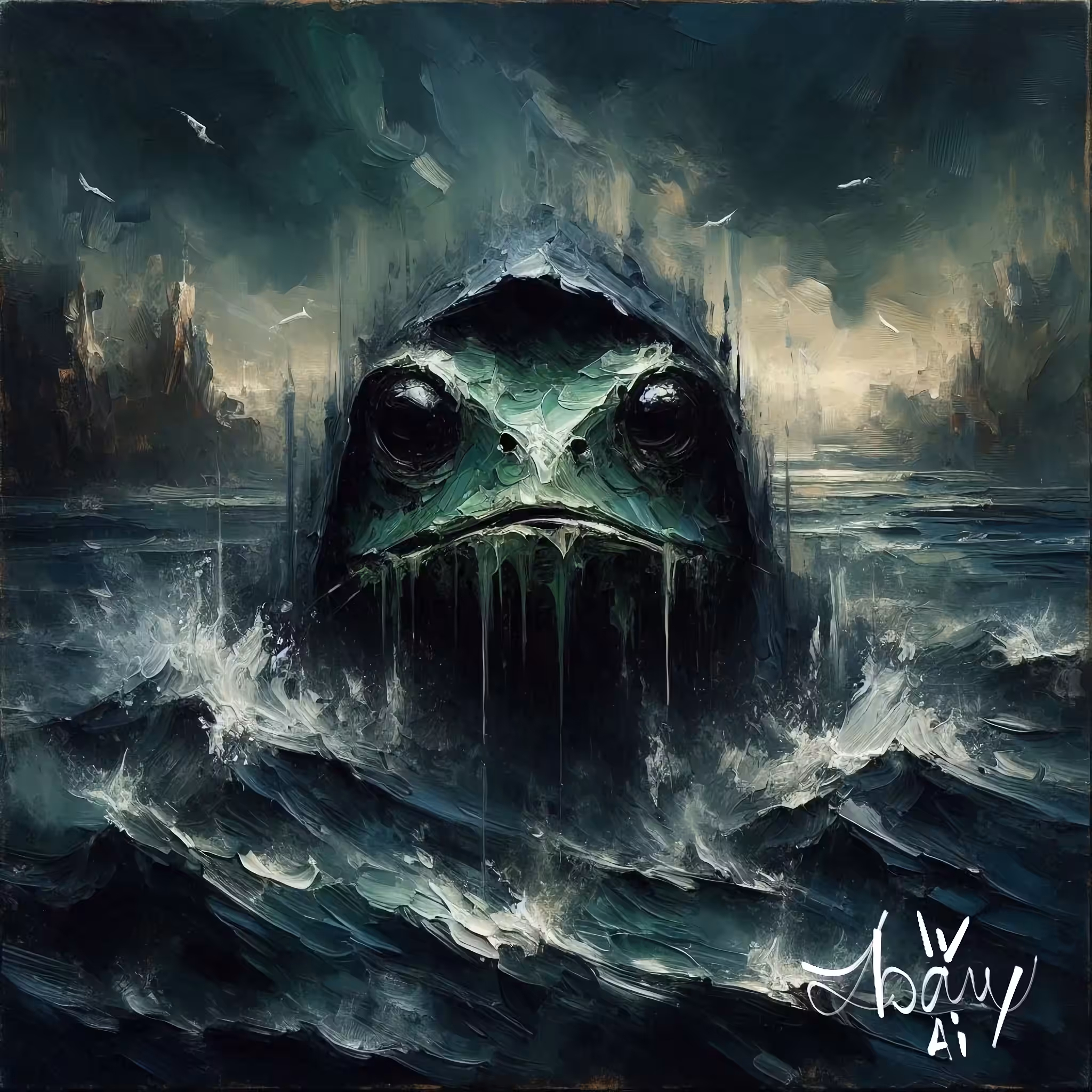 Emerging from the Sea