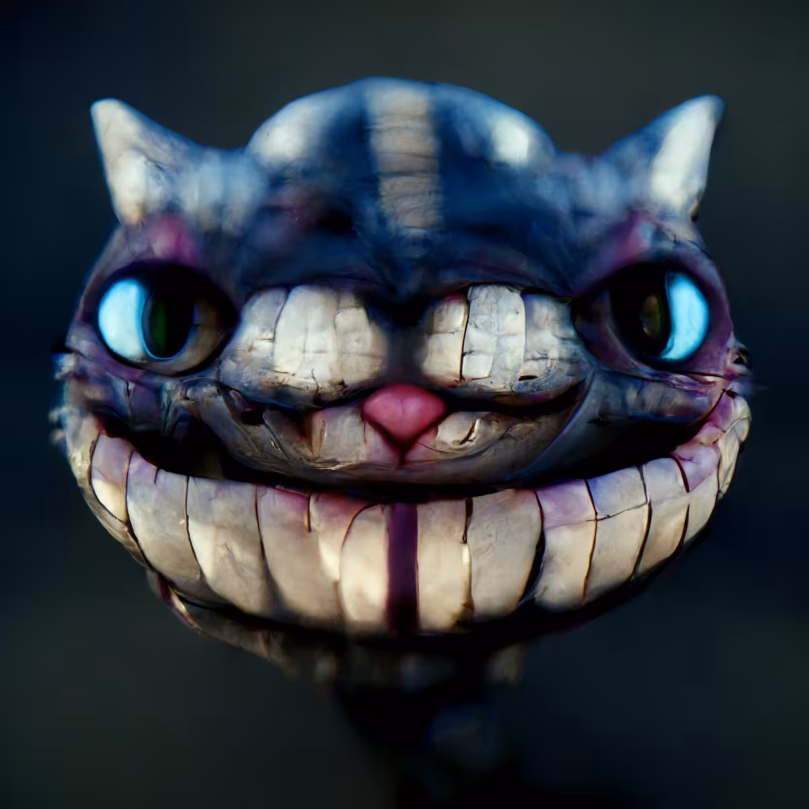 Mother of Pearl Cheshire Cat