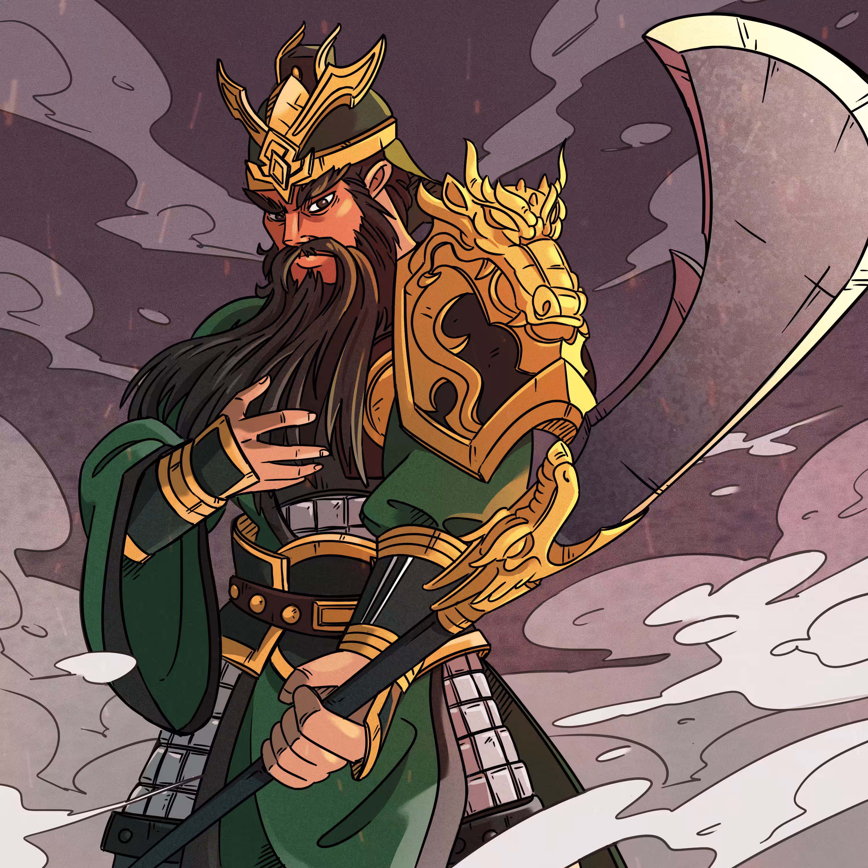Guan Yu #03 (Repaint Edition)