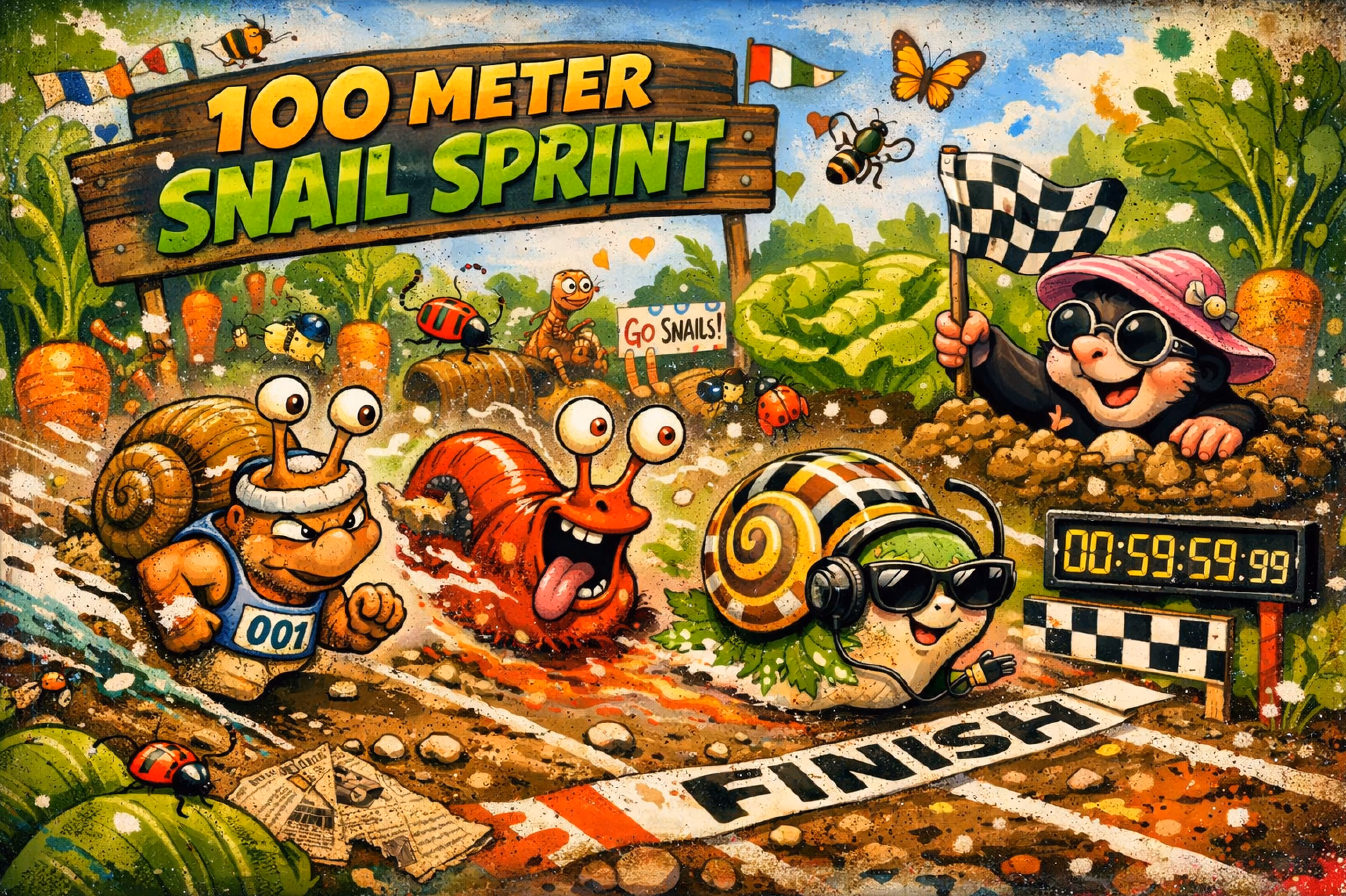 The Great Snail Sprint