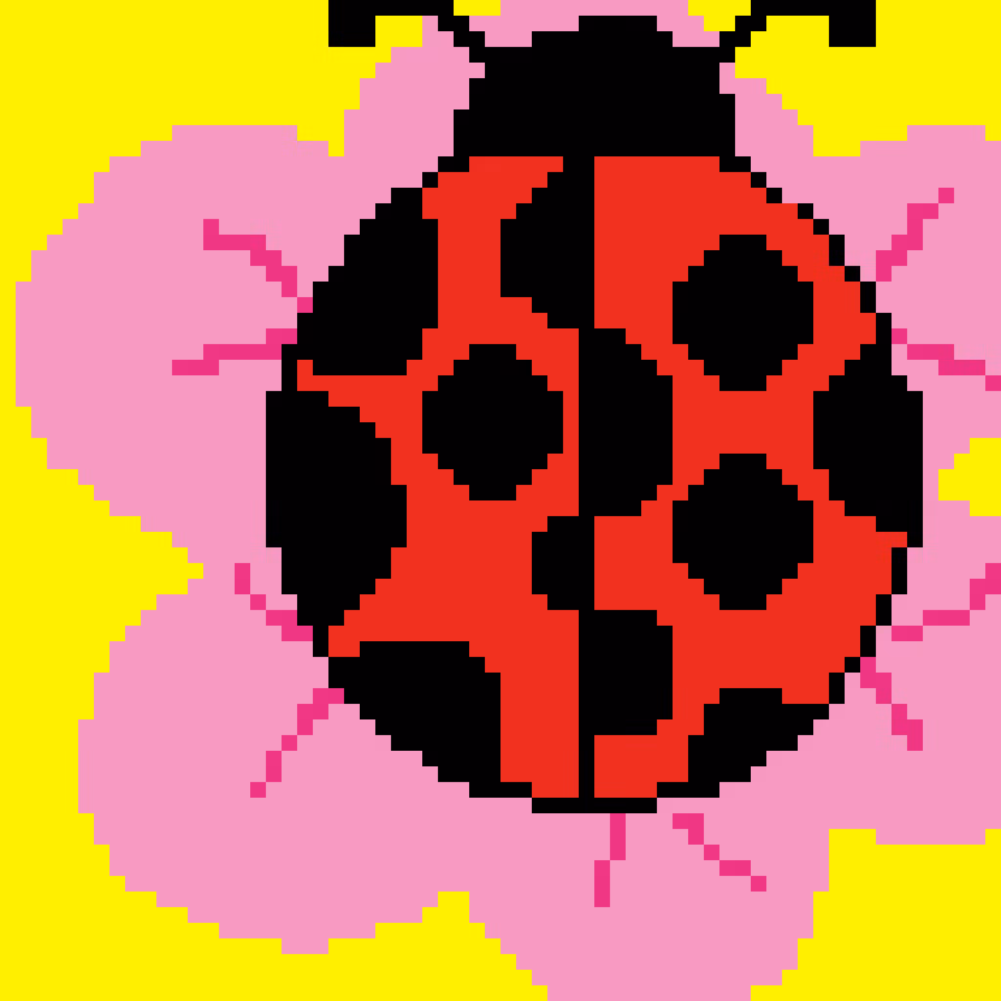 Pixel ladybug