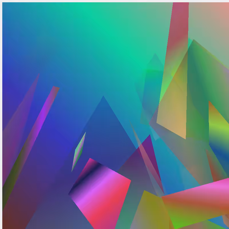 random divs with gradient and perspective #23