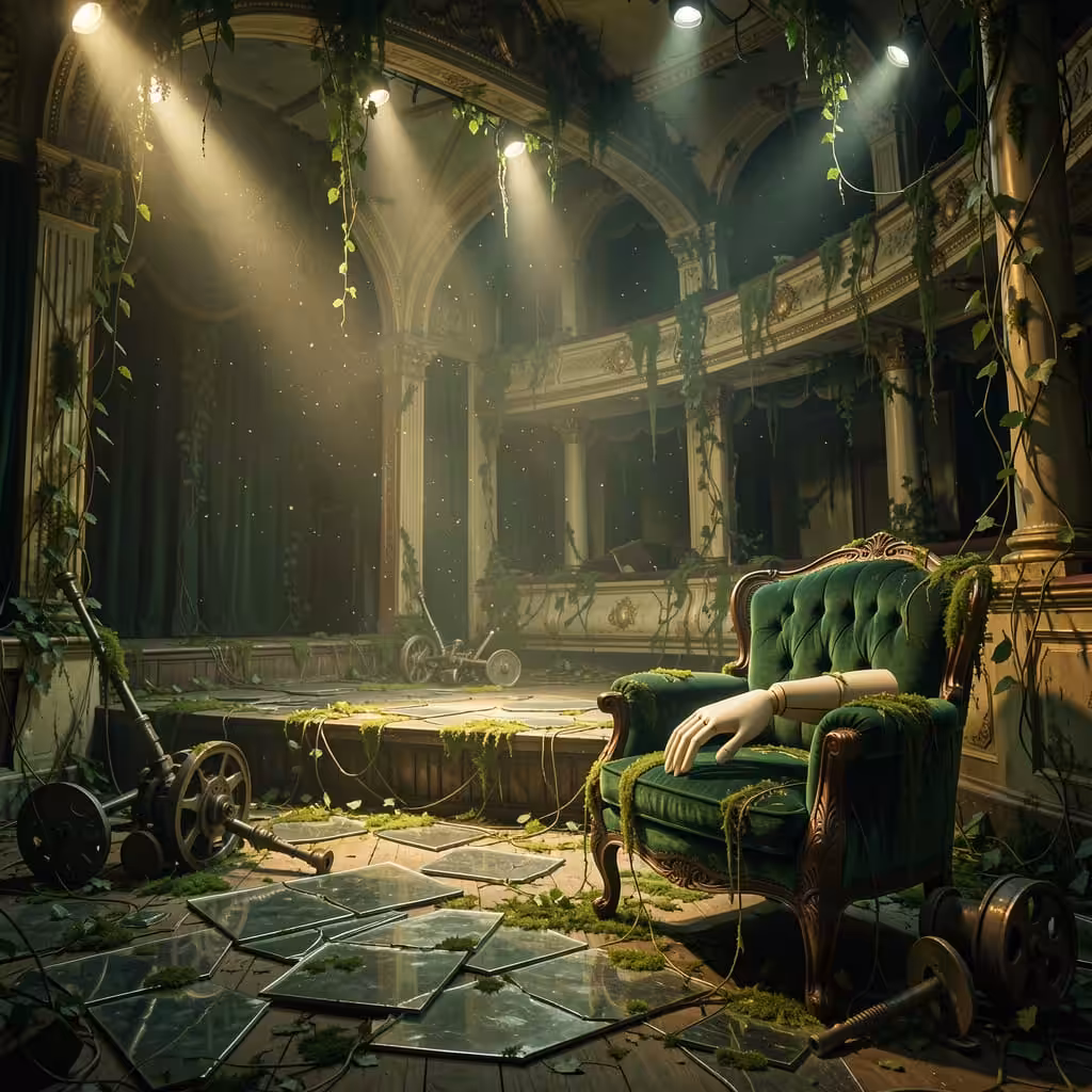 NightCafe Creations: Abandoned City 2
