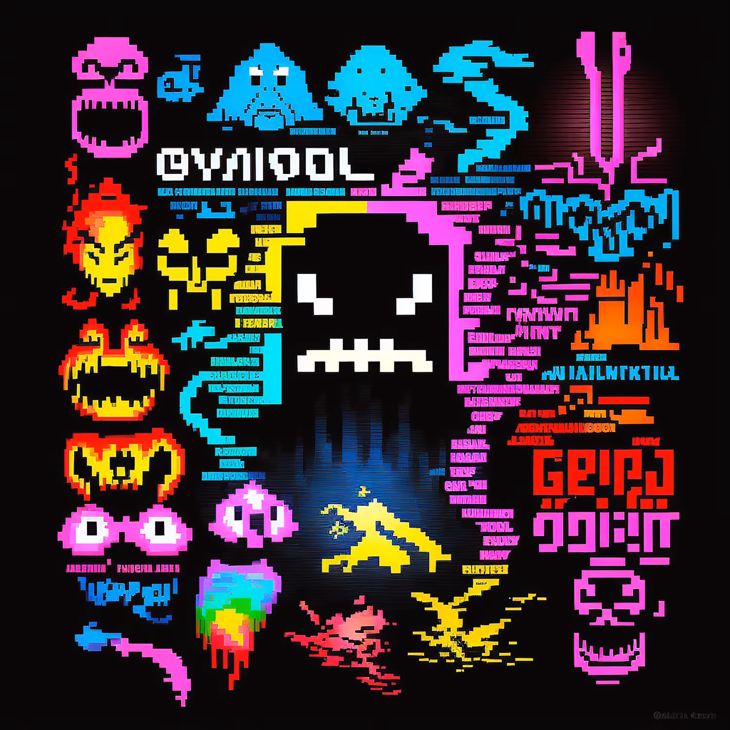 Pixel Game Posters #58