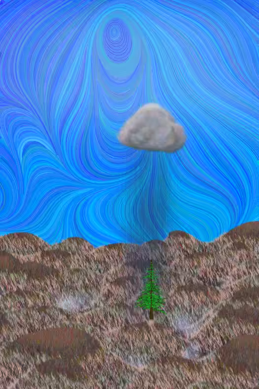 Tree and Cloud #196